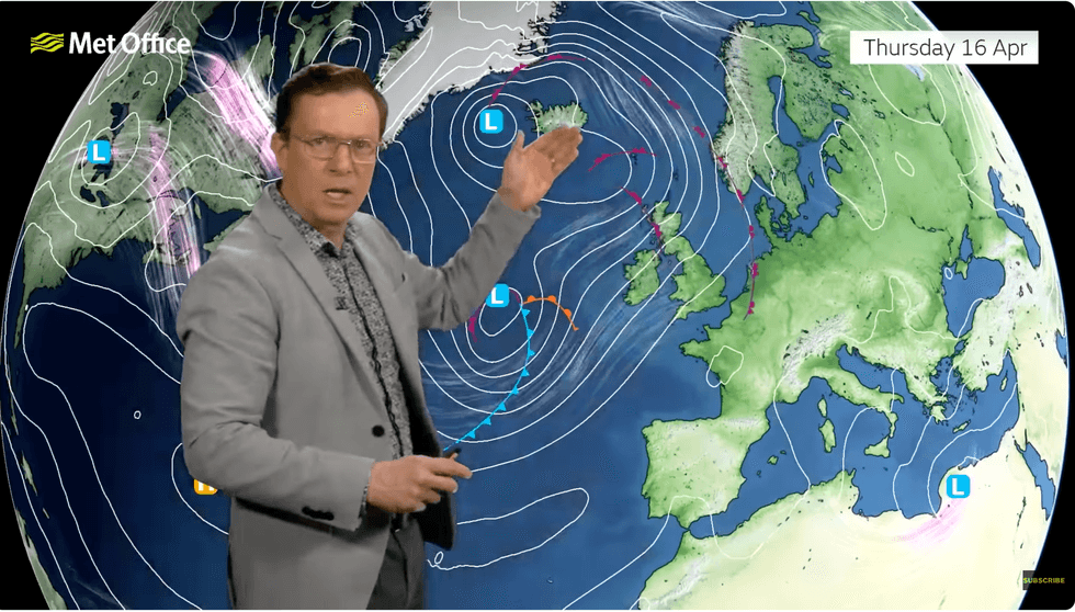 Temperatures in London could nudge 20C by the weekend, as warm winds sweep up from the south