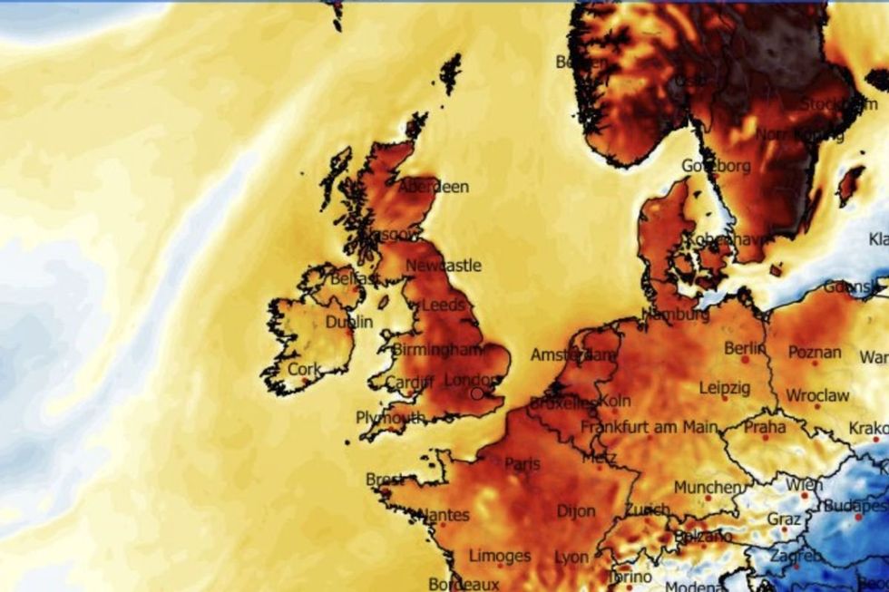 Temperatures look set to get warmer over the bank holiday weekend