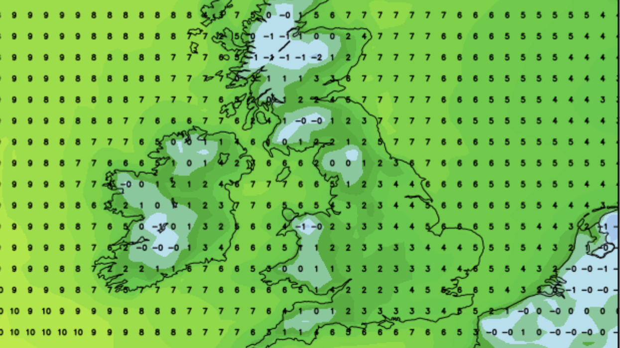 Temperatures plummet at the end of the year (newweather)