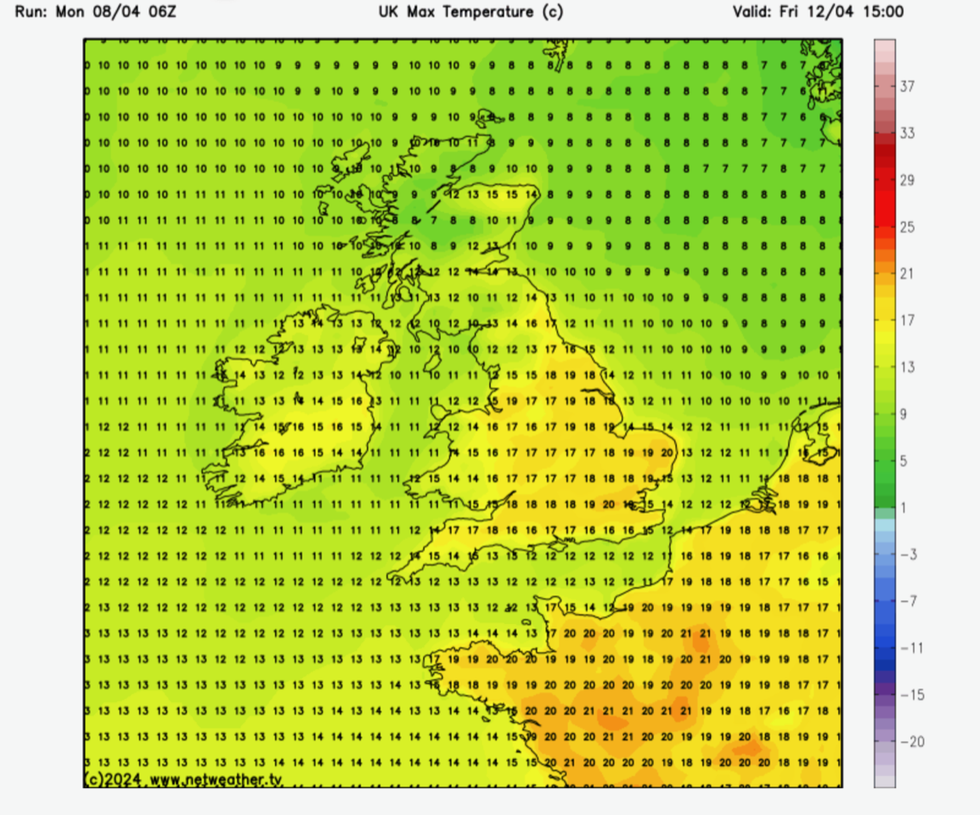 Temperatures rising