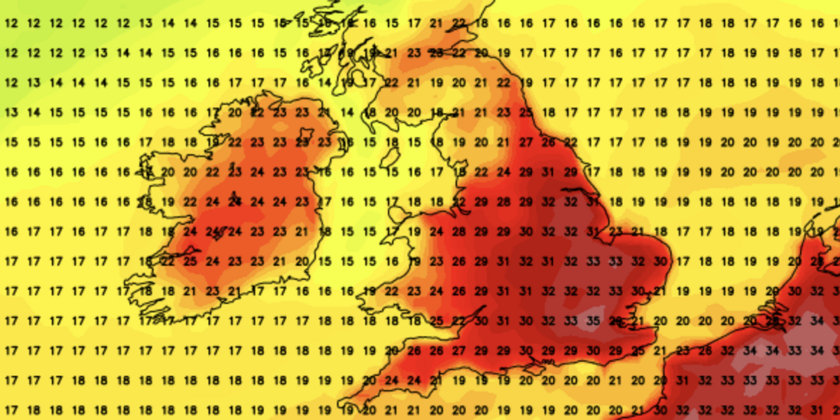 Amber heat alert issued as temperatures set to soar to 35C amid ‘Mediterranean summer’ drought fears Amber heat alert issued as temperatures set to soar to 35C amid ‘Mediterranean summer’ drought fears