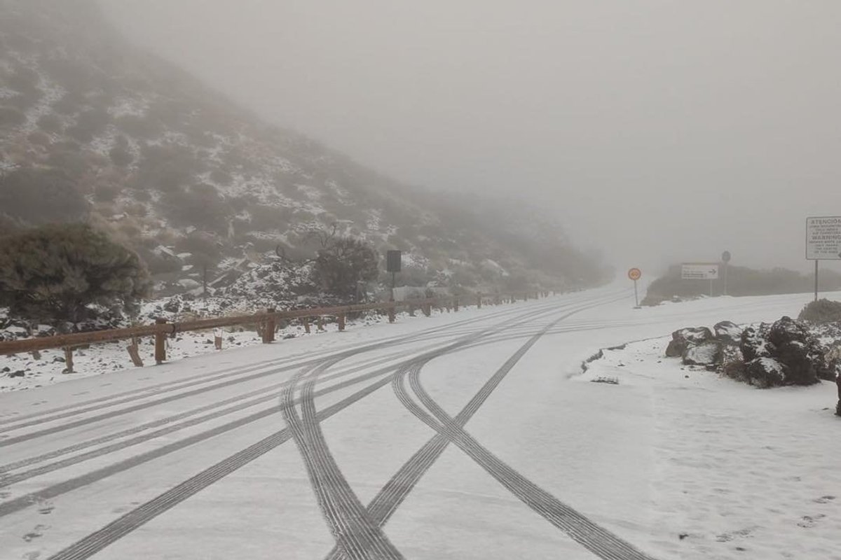 Tenerife snow