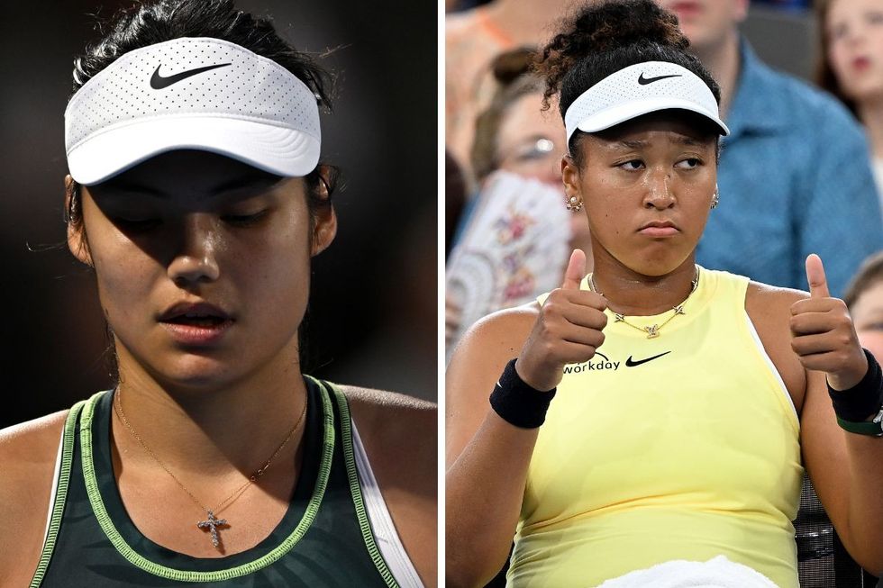 Tennis Emma Raducanu Naomi Osaka