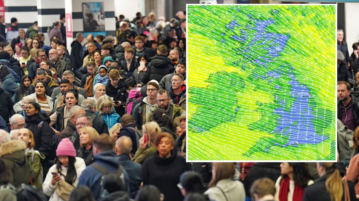 Storm Pia: Cancellation chaos for Christmas rail travel as 115mph winds batter Britain