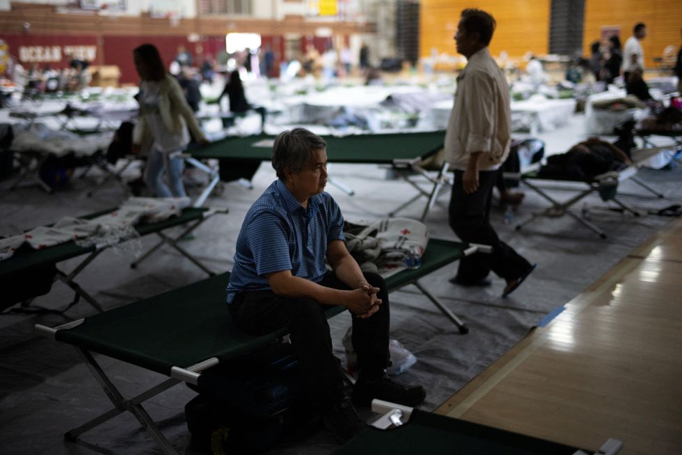 Tens of thousands ordered to evacuate