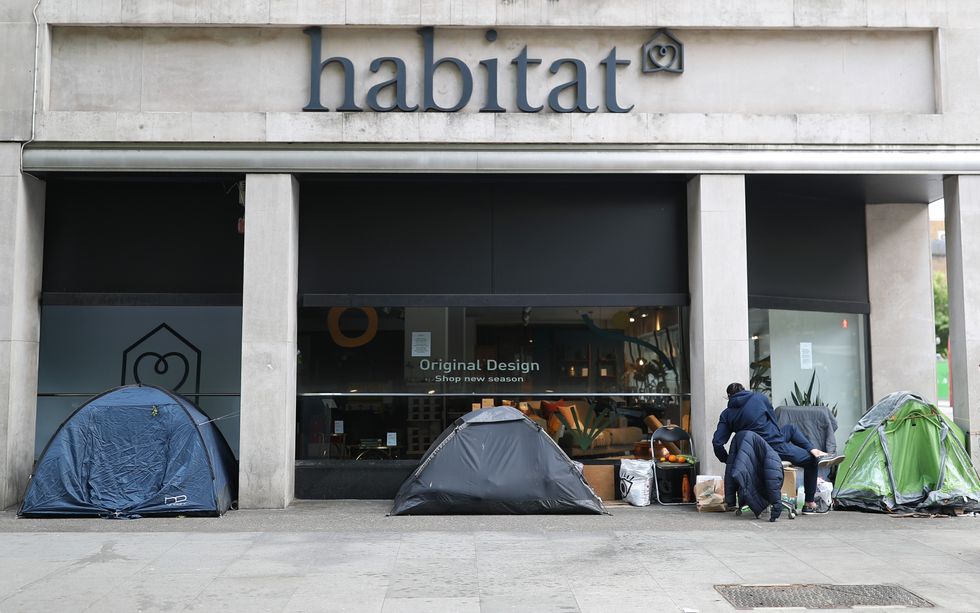 Tents in London