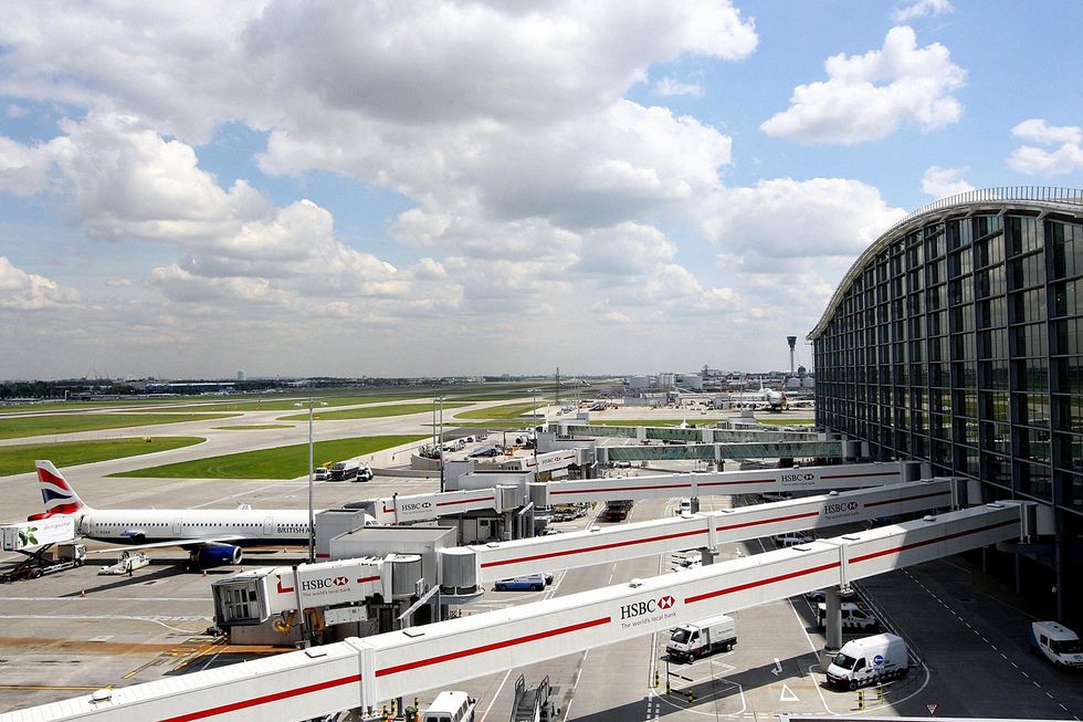 Terminal 5 at Heathrow Airport