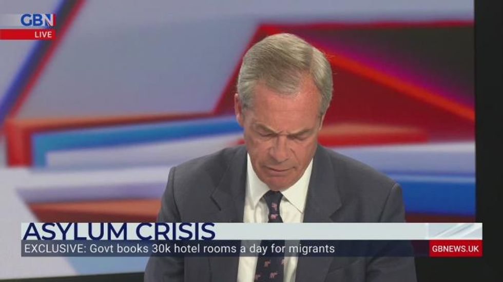Asylum system is letting through ‘some violent rogues who shouldn’t be allowed in’, guest tells Nigel Farage