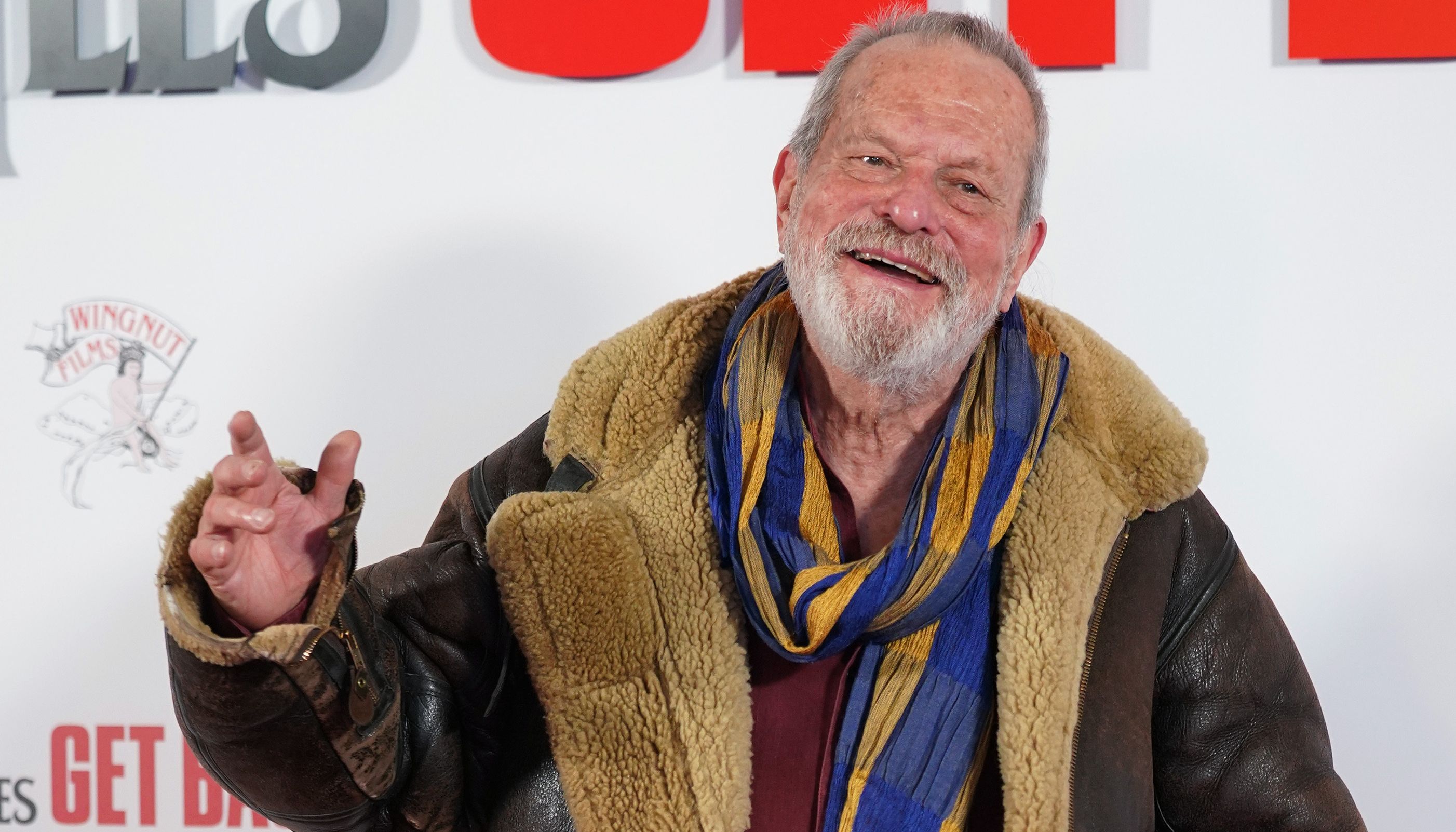Terry Gilliam attending a VIP screening of The Beatles: Get Back at Cineworld Leicester Square in London. Picture date: Tuesday November 16, 2021.