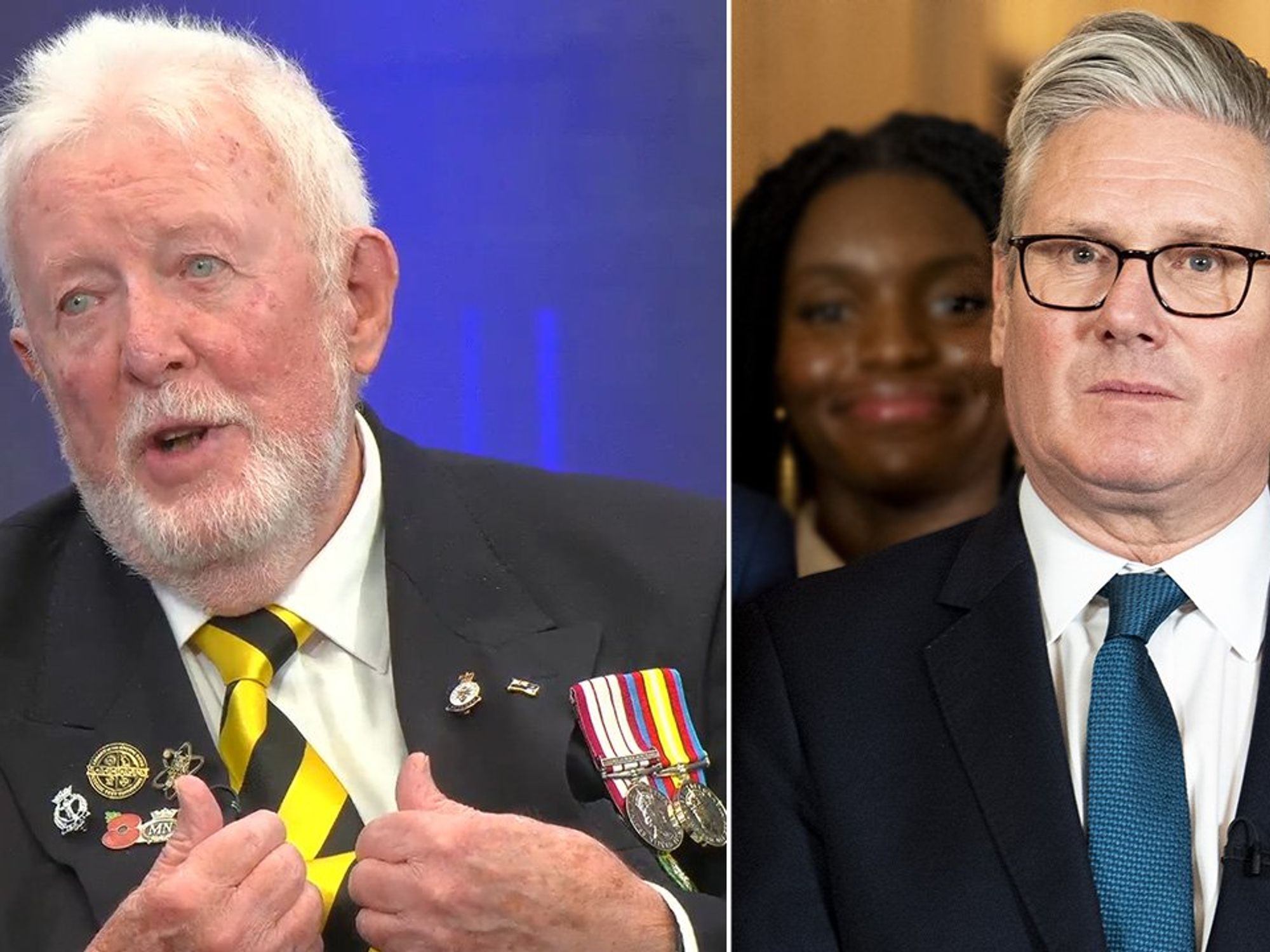 Terry Hughes, Keir Starmer