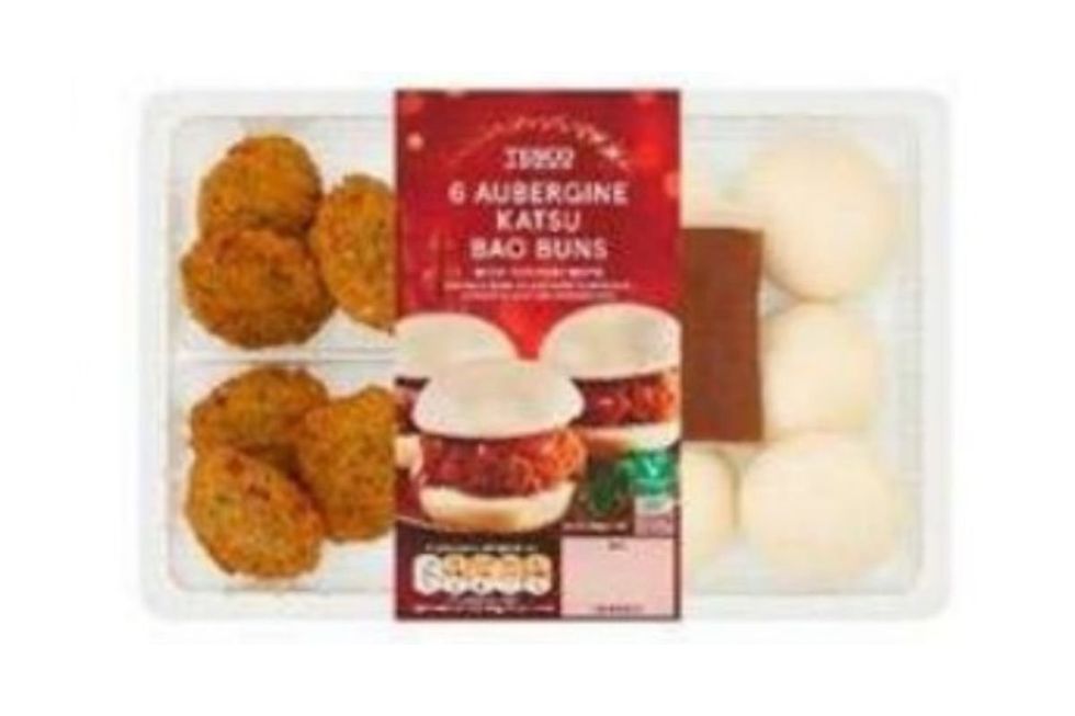 Tesco 6 Aubergine Katsu Bao Buns