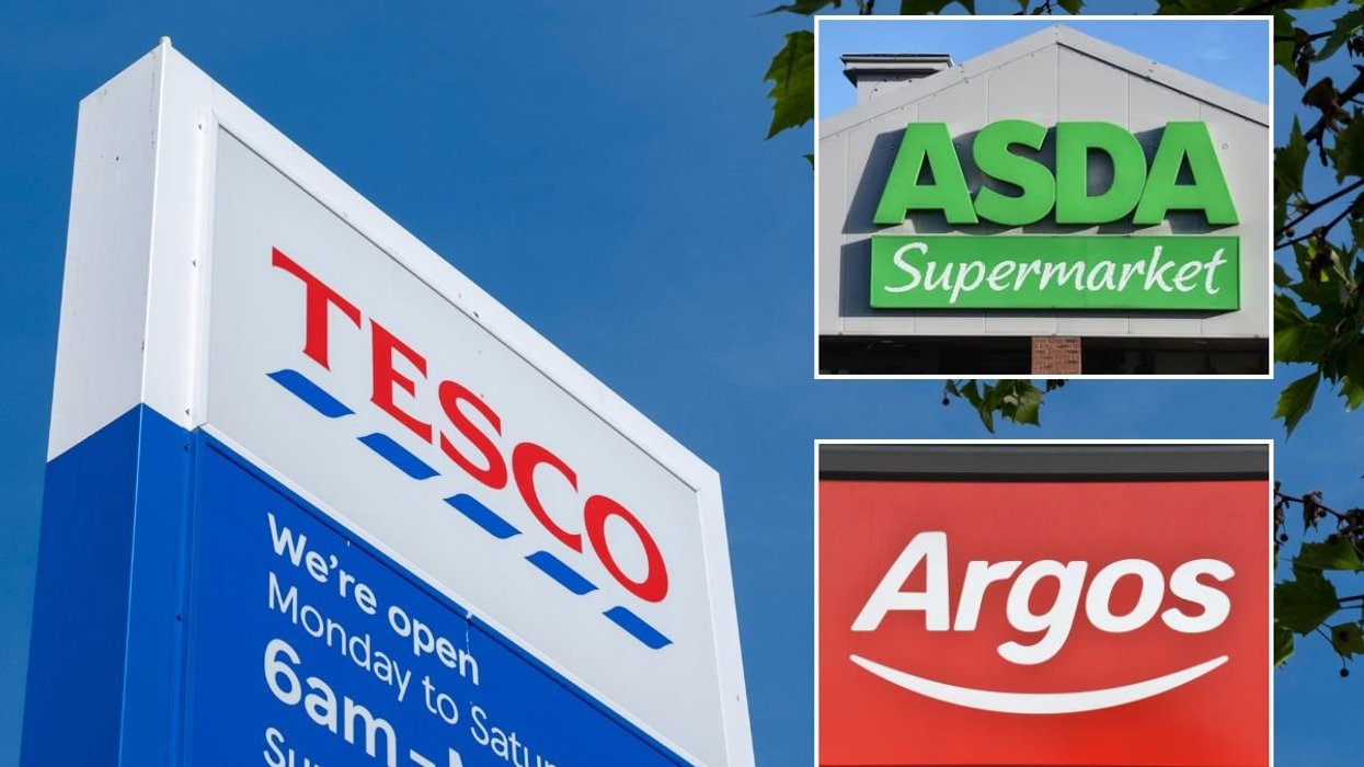 TESCO, ARGOS AND ASDA SHOP SIGNS