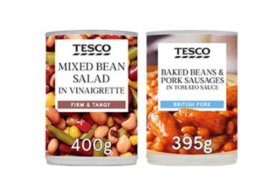 Tesco beans
