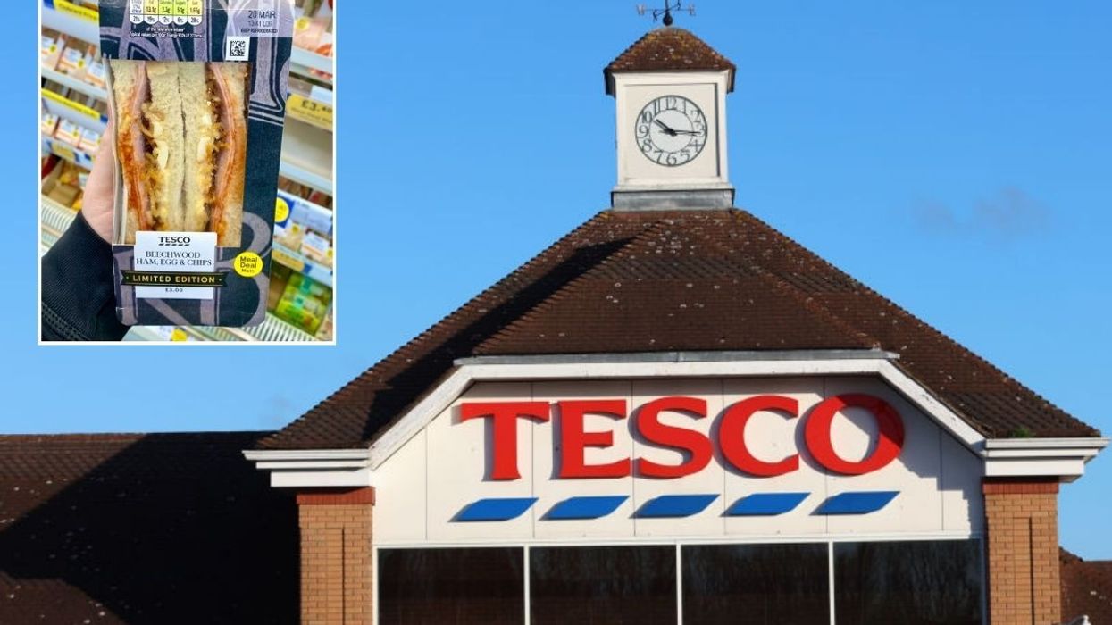 Tesco Beechwood Ham, Egg and Chips / Tesco