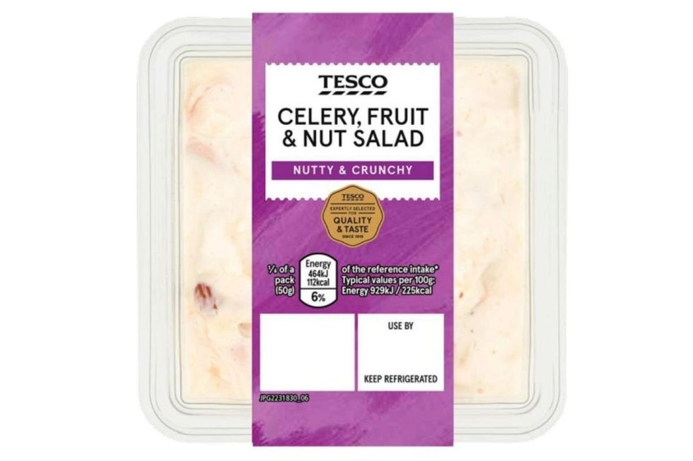 Tesco Celery, Fruit & Nut Salad