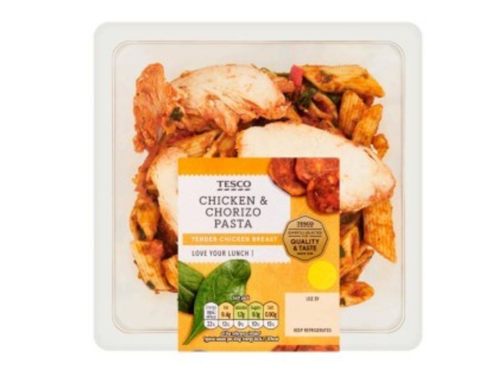 Tesco Chicken & Chorizo Pasta