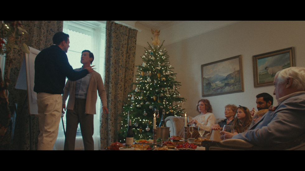 Tesco Christmas advert: Arguing during Pictionary