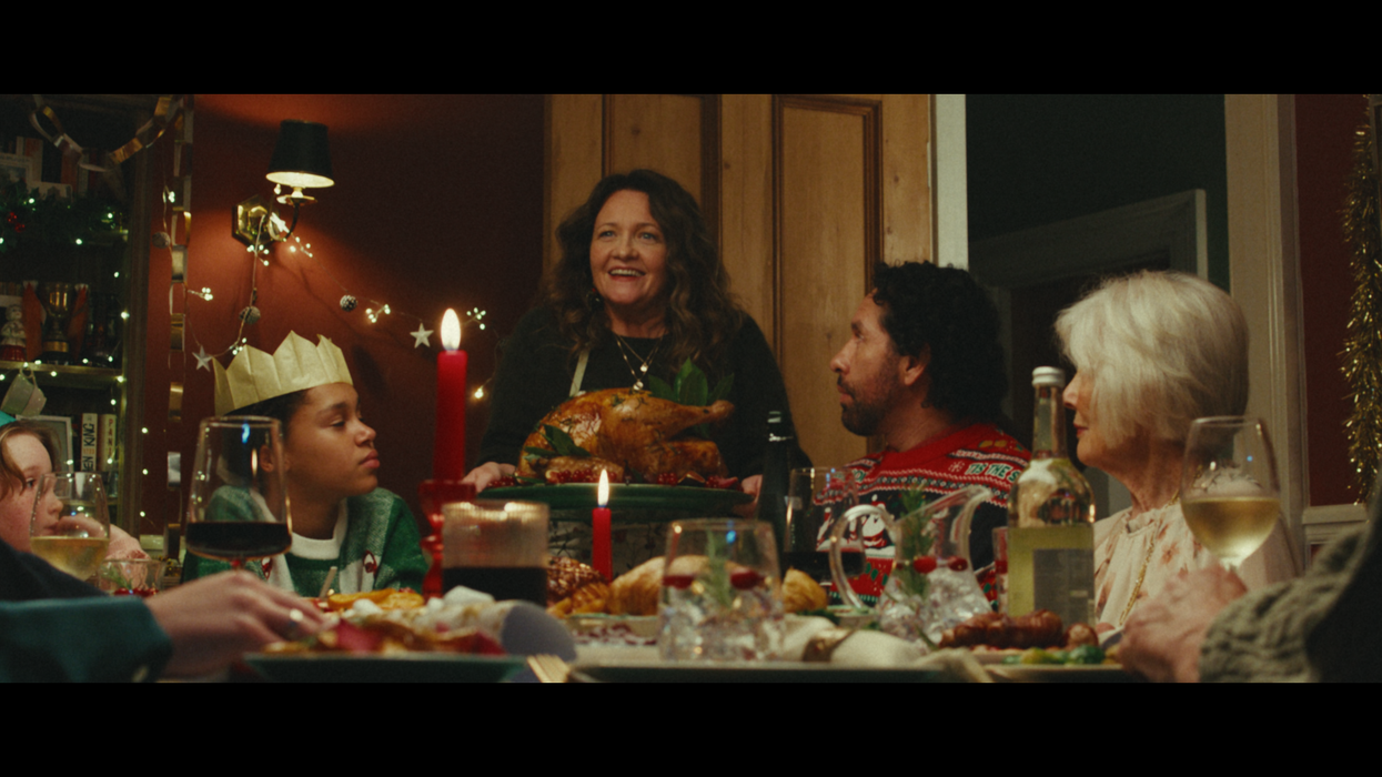Tesco Christmas advert: Family at dinner