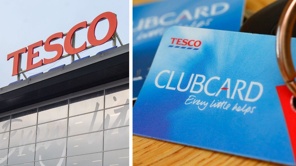 Tesco Clubcard and store in pictures