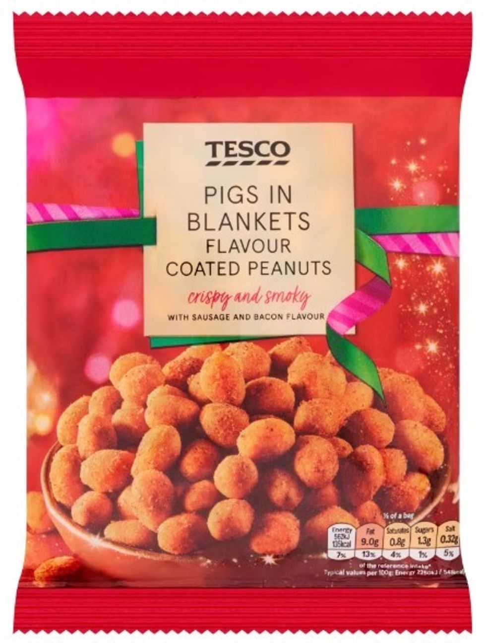 Tesco Coated Peanuts Pigs In Blankets 200g
