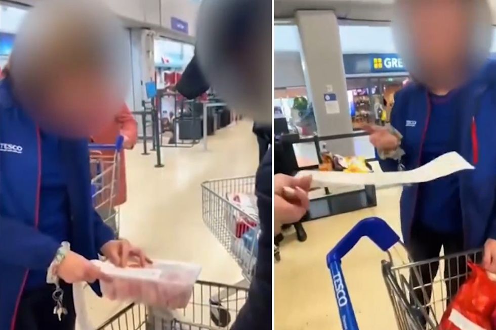 Tesco employee