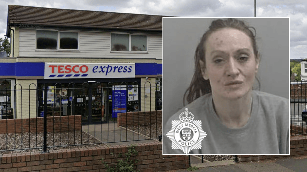 Tesco Express; Samantha James