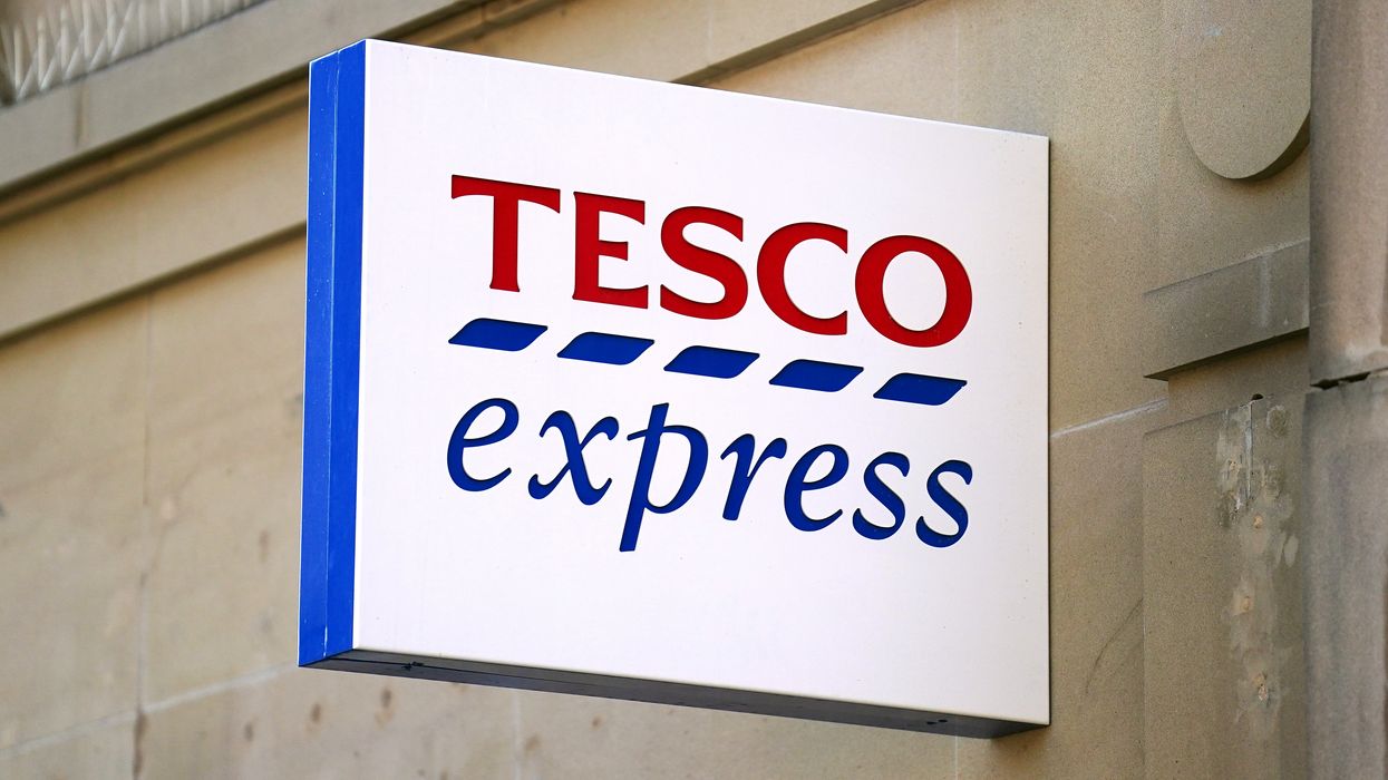 Tesco Express sign