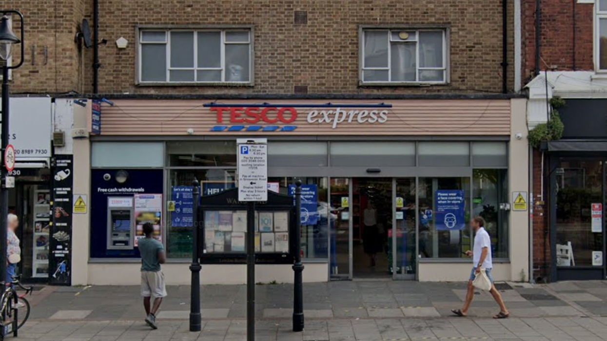 Tesco Express store in Wanstead, London