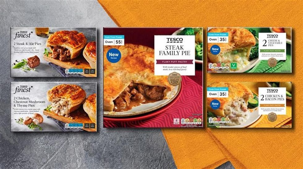 Tesco Finest pies