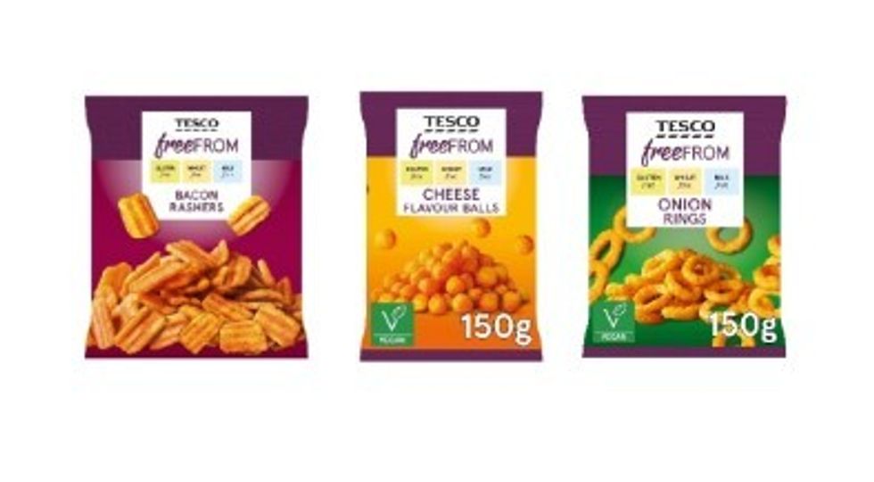 Tesco free from crisps