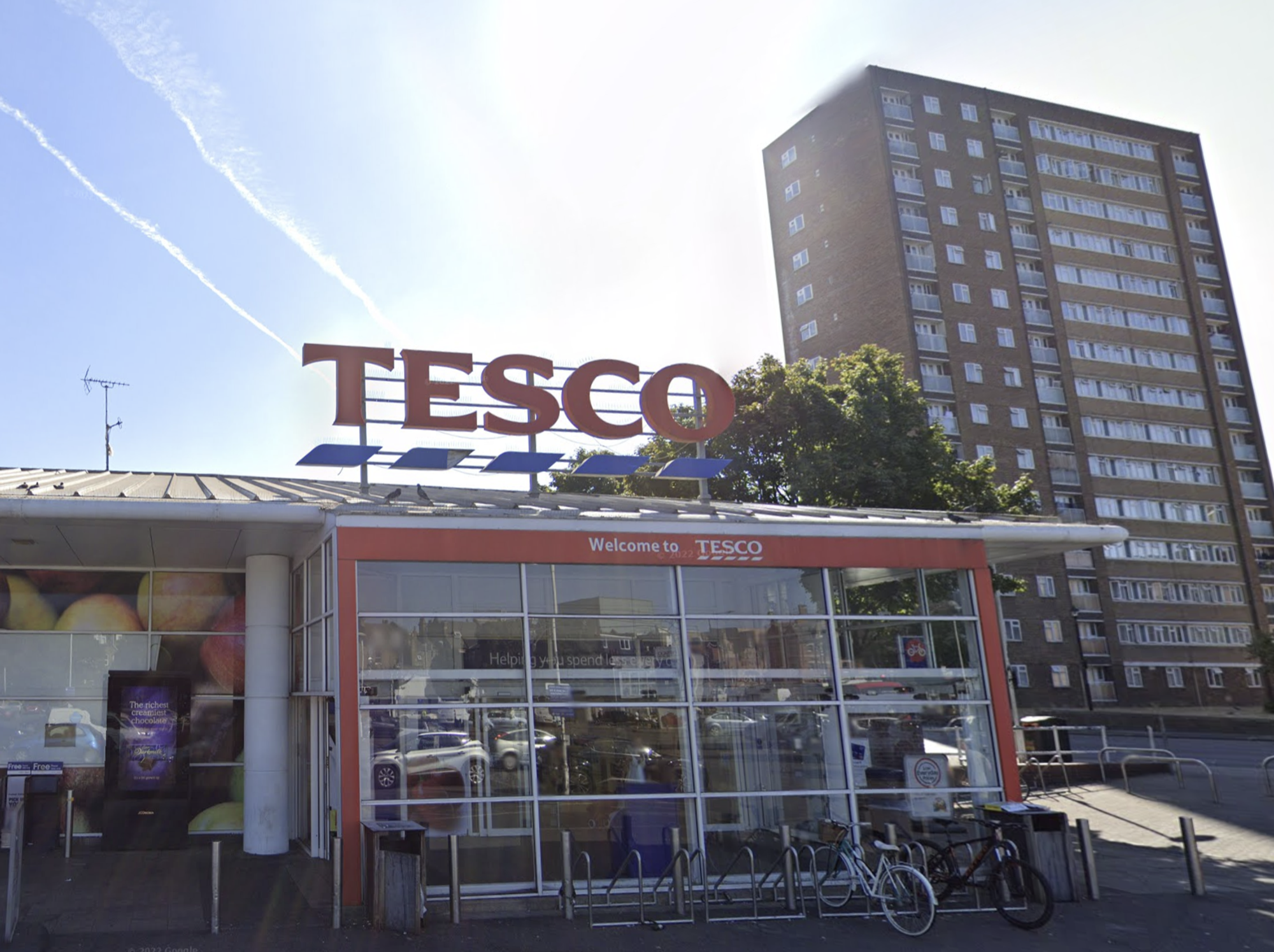 Tesco in Hackney Central