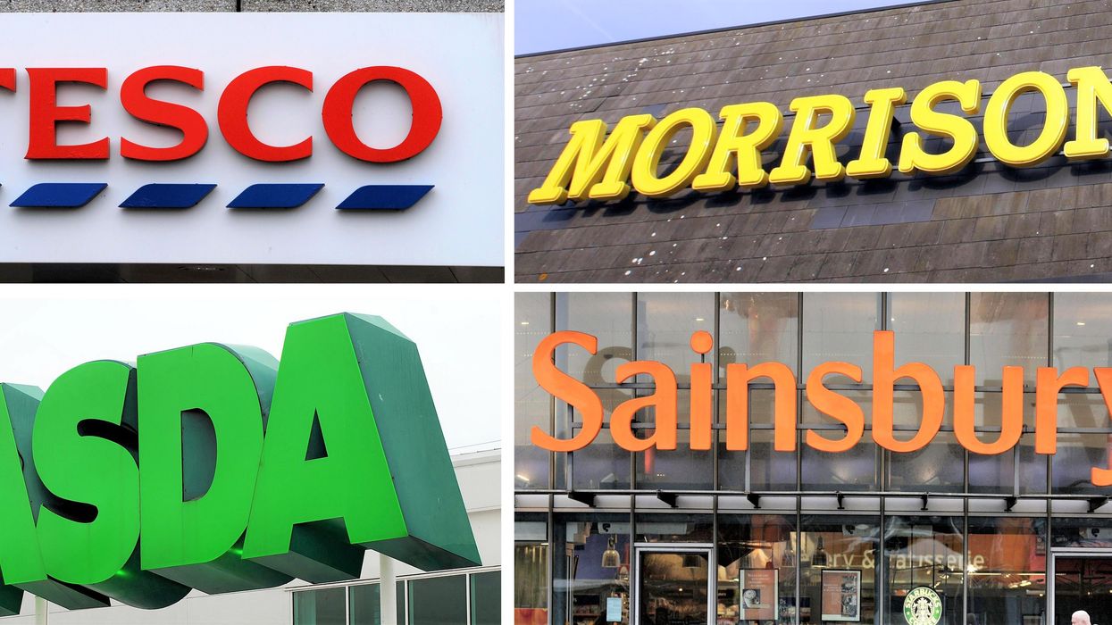 Tesco Morrisons Asda Sainsbury's