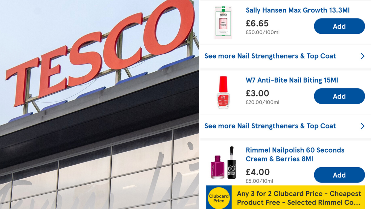 Tesco online make up