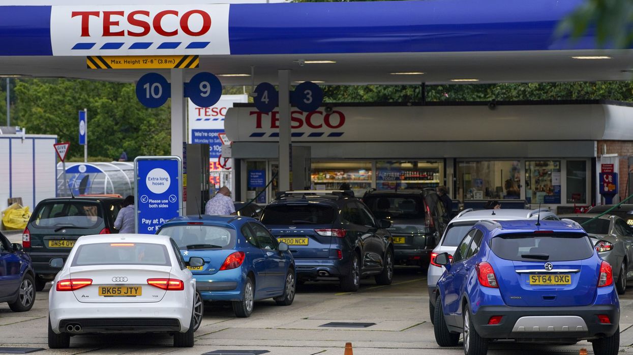 Tesco petrol station