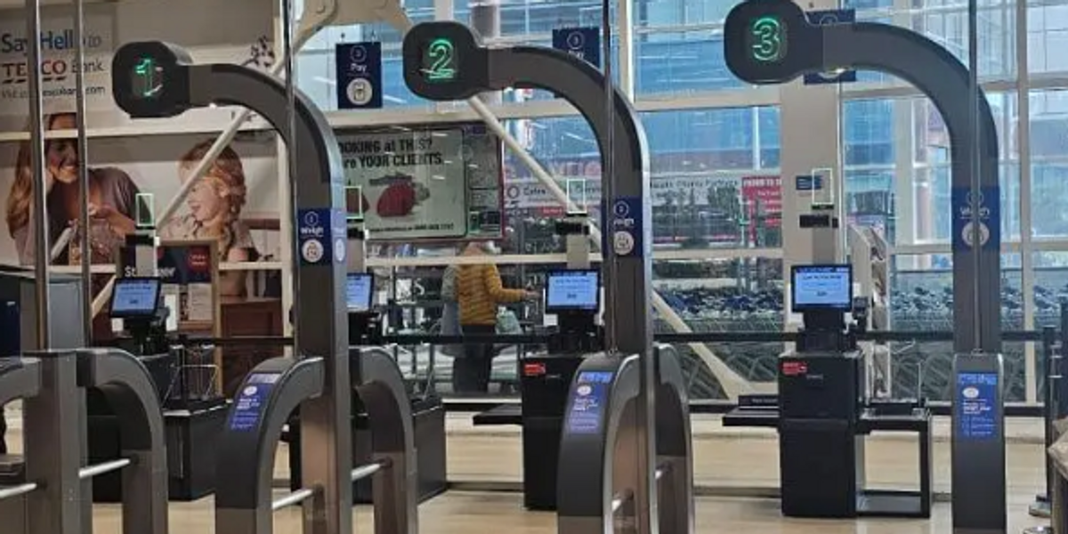 NextImg:'It's like Border Control!' Tesco unveils giant trolley scales as shoplifting epidemic springs supermarket into action