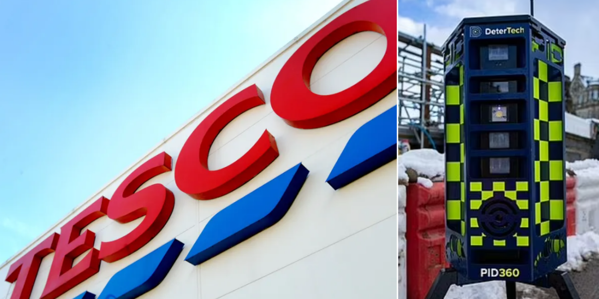NextImg:Tesco unveils new 'ominous' security robot helping crack down on crime in stores
