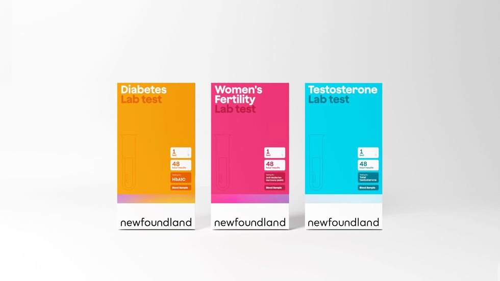 Tesco's at home lab test kits