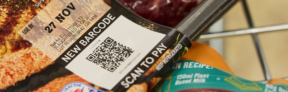 Tesco sausage barcode