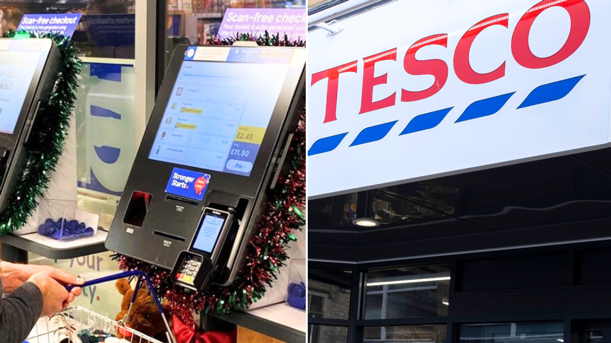 Tesco self checkout
