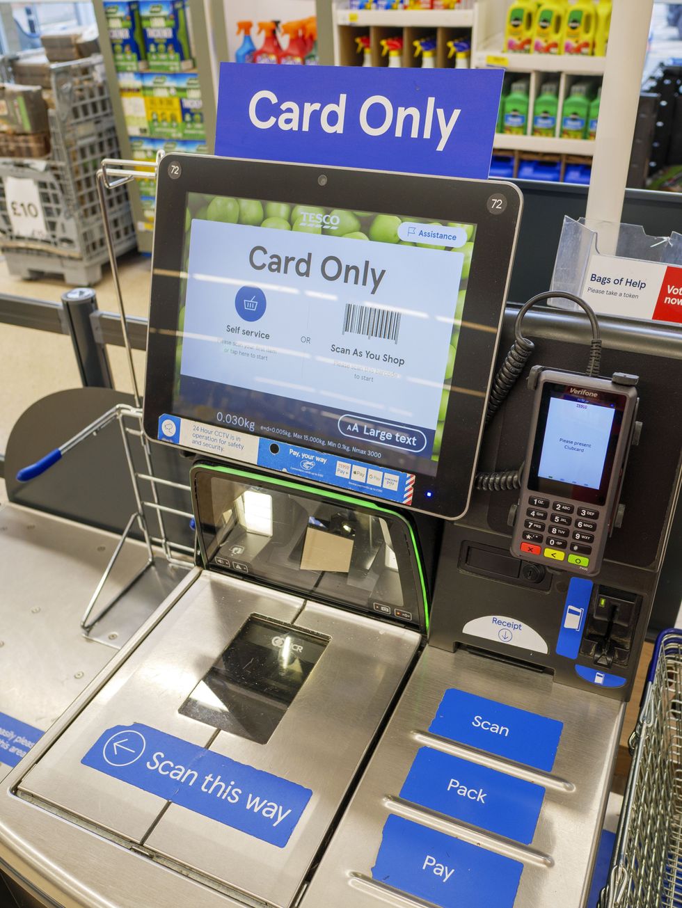 TESCO self scanner