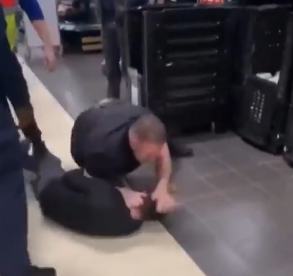 Tesco shopper attack