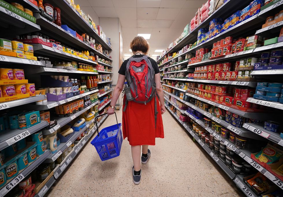 Tesco shopper