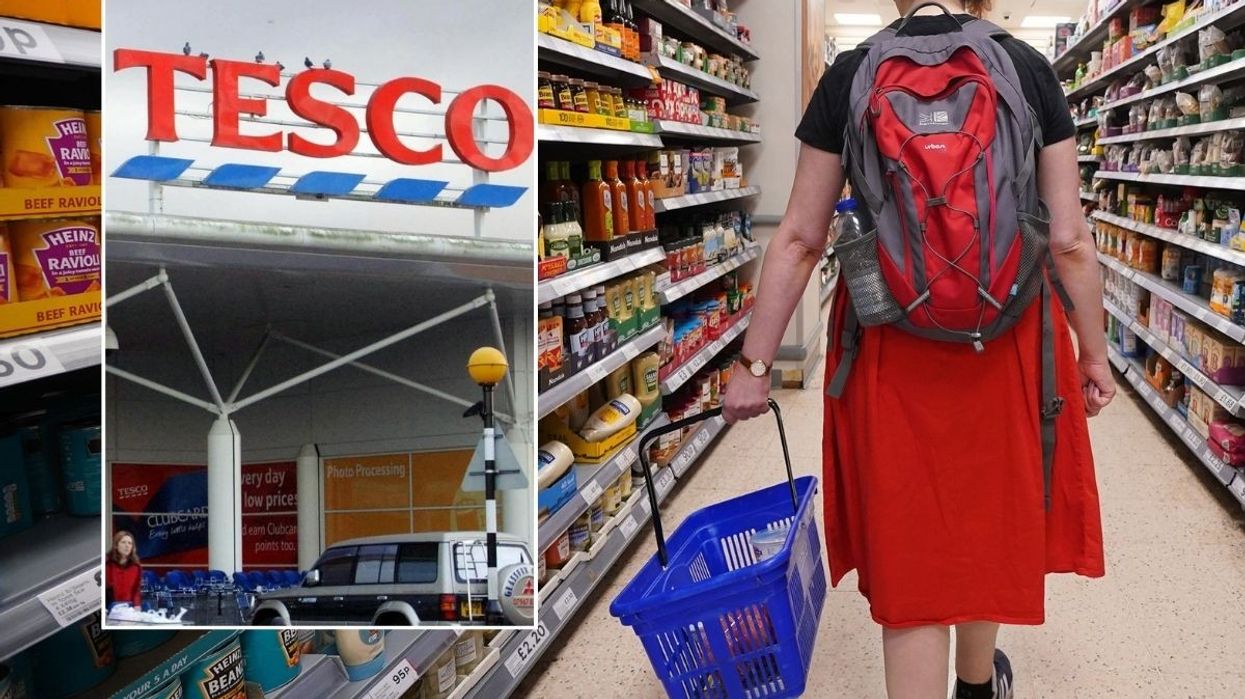 Tesco shopper