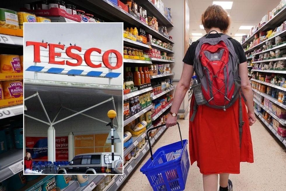 Tesco shopper