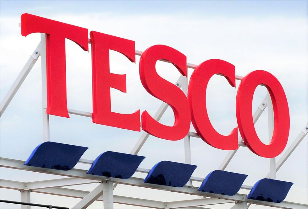 Tesco sign