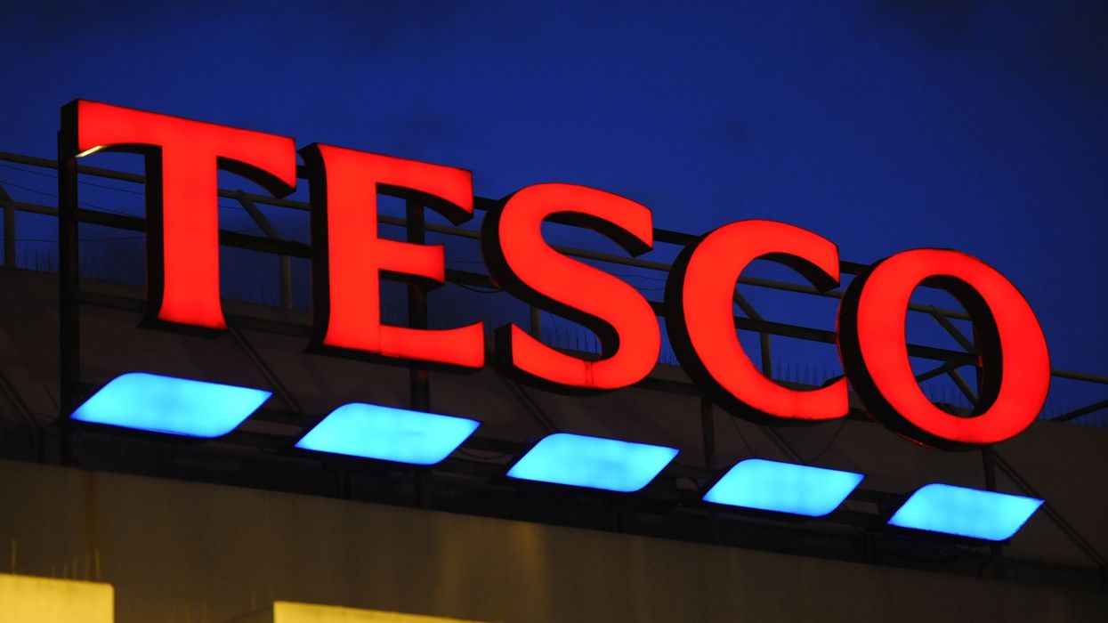 Tesco sign