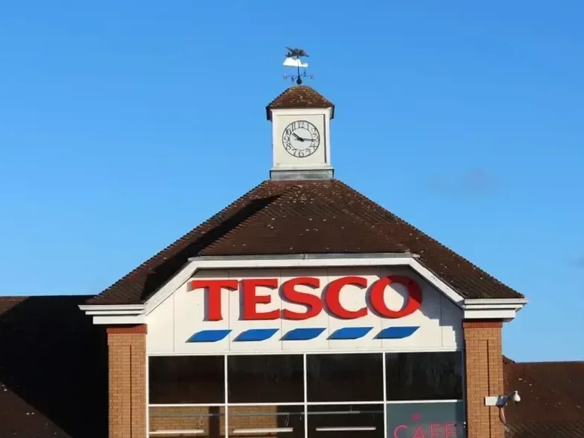 Tesco sign