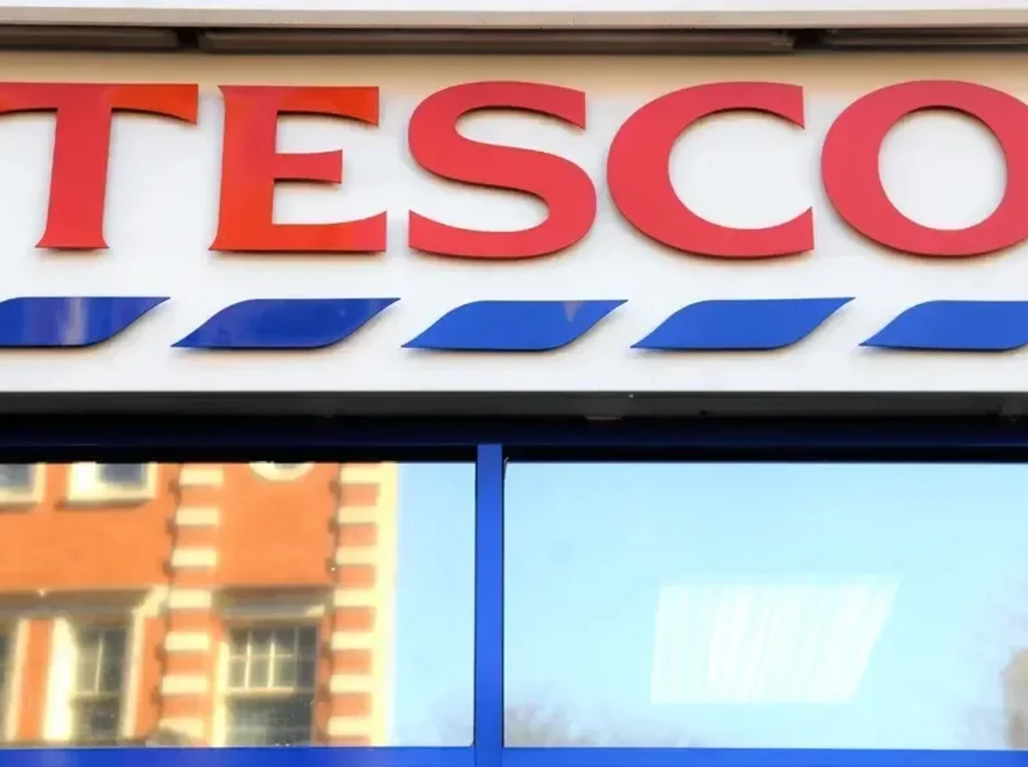 Tesco sign