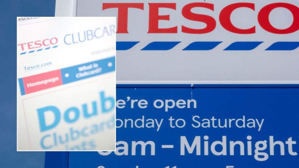 Tesco store and clubcard website