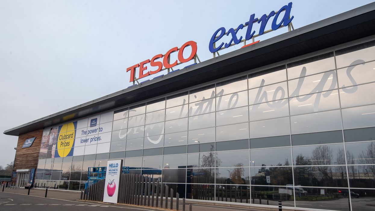 Tesco store outside